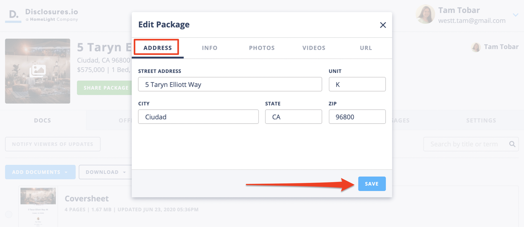 How To Edit Your Property Information